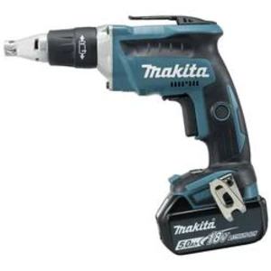 Aku šroubovák Makita DFS452RTJ DFS452RTJ, 18 V, 5 Ah, Li-Ion akumulátor