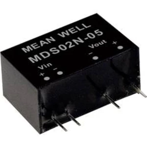 DC/DC měnič napětí, modul Mean Well MDS02L-15, 133 mA, 2 W, Počet výstupů 1 x