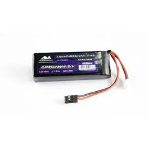 Akumulátor přijímače (LiPo) (modelářství) 7.4 V 2400 mAh ArrowMax Stick JR