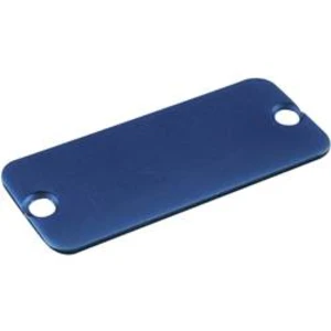 Koncový panel pouzdra Hammond Electronics 1455NALBU-10, modrá