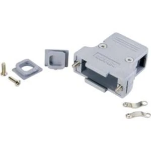 D-SUB pouzdro Conec 165X11879XE, pólů 15, plast, 180 °, šedá, 1 ks
