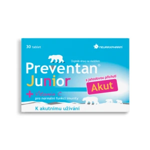 PREVENTAN Junior akut 30 tablet