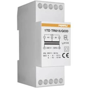 Zvonkový transformátor 4 V, 8 V, 12 V Wallair 1TDTR015/QOD15VA