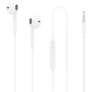 Headset Apple EarPods MNHF2ZM, bílá