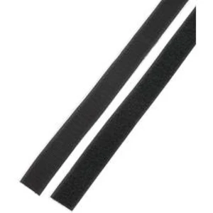 Lepicí pásek se suchým zipem Basetech STD-LH25/1M STD-LH25/1M, (d x š) 1000 mm x 25 mm, černá, 1 pár