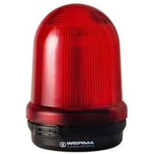 Bleskové světlo Werma, 828.100.68, 230 V/AC, 150 mA, IP65, červená