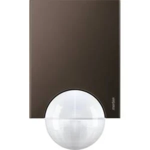 Detektor pohybu PIR Merten 565615, 220 °, relé, hnědá, IP55