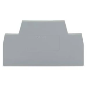 Koncová a oddělovací deska, WAGO 281-340, 73 mm x 2.5 mm x 38 mm , 100 ks