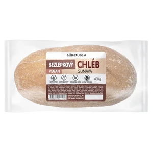 ALLNATURE Bezlepkový chléb Šumava čerstvý 400 g