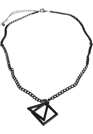 Mercury layering necklace black