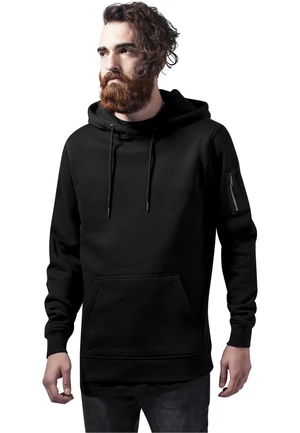 Sweat Bomber Hoody Black