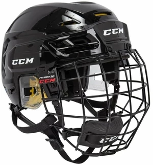 CCM Tacks 210 Combo SR Černá L Hokejová helma