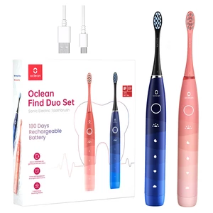 OCLEAN Flow Find Duo Set Red & Blue Sonické kefky 2 kusy