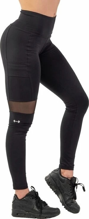 Nebbia Sporty Smart Pocket High-Waist Leggings Black XS Fitness pantaloni