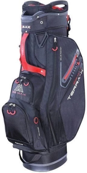 Big Max Terra X Black/Red Borsa da golf Cart Bag