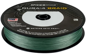 Spiderwire splétaná šňůra dura4 300 m green - průměr 0,10 mm / nosnost 9,1 kg