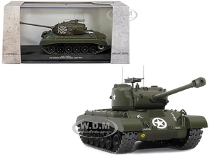 M26 (T26E3) Tank "U.S.A. 2nd Armored Division Germany April 1945" 1/43 Diecast Model by AFVs of WWII