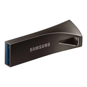 USB flash disk Samsung Bar Plus 64GB (MUF-64BE4/APC) sivý flashdisk • 64 GB • rýchlosť čítania až 300 MB/s • USB 3.1 Gen 1 • USB-A • kovové vyhotoveni