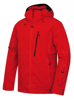 Husky  Montry M červená, M Pánska lyžiarska bunda