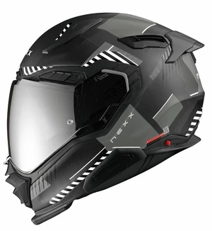 Nexx X.WST3 Fluence Black/Silver MT XS Helm
