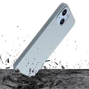Ochranný kryt 3mk Hardy Silicone MagCase pro Apple iPhone 14 Plus, sierra blue