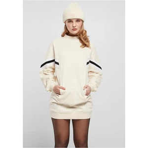 Dámské oversized College Sweat Dress whitesand