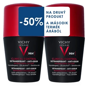 VICHY Homme 96H Detranspirant proti zápachu DUO 2 x 50 ml