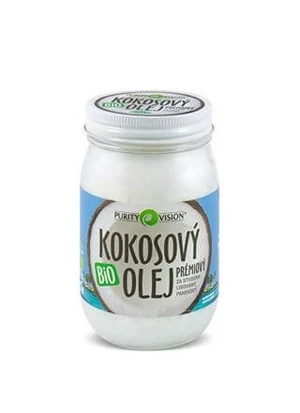 Purity Vision Panenský kokosový olej lisovaný za studena BIO 420 ml