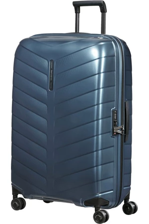 Samsonite Skořepinový cestovní kufr Attrix L 97 l - modrá