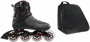 Rollerblade Spark 84 Dark Grey/Red 44 Inline-Skates