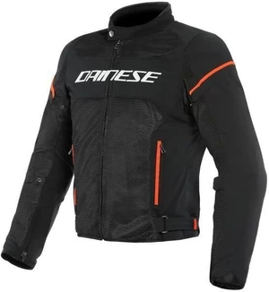 Dainese Air Frame D1 Tex Black/White/Fluo Red 56 Blouson textile