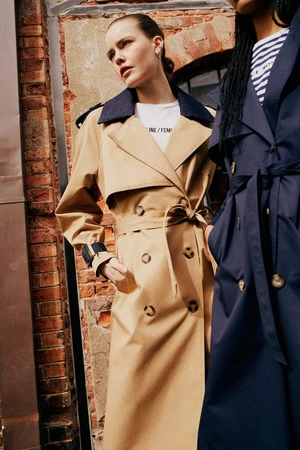 Sorbet X DeFacto Regular Fit Trench Coat