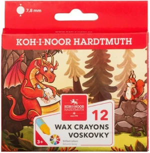 Voskovky WAX CRAYON (12 ks)