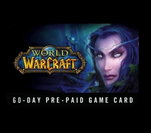 World of Warcraft 60 DAYS Pre-Paid Time Card US