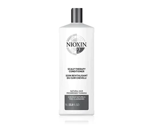 Kondicionér pro silně řídnoucí přírodní vlasy Nioxin System 2 Scalp Therapy Conditioner - 1000 ml (81537227) + dárek zdarma