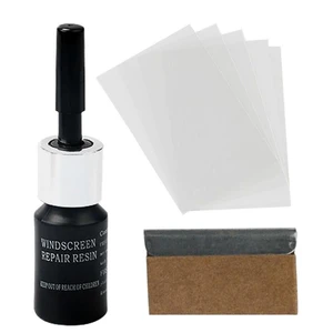 Windshield Crack Repair Kit Repairing Tools For Windscreen Glass Filler With Good Penetration For Vehicle Chips Cobweb Shape