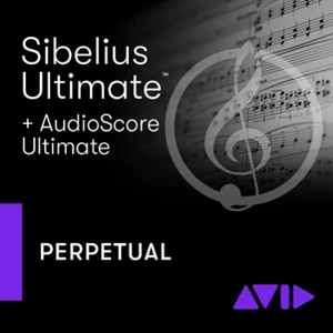 AVID Sibelius Ultimate Perpetual AudioScore Software de puntuación (Producto digital)