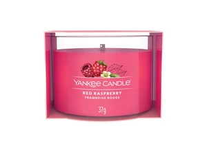 Yankee Candle Votivní svíčka ve skle Red Raspberry 37 g