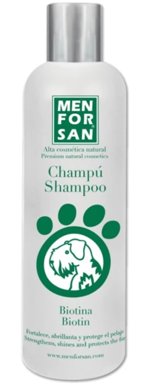 Menforsan prírodný šampón s biotinom pre psov 300ml