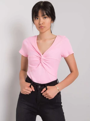 Light pink casual blouse Sandra