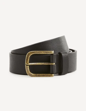 Celio Leather Belt Cigraine - Men