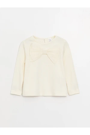 LC Waikiki Crew Neck Basic Shirt for Baby Girl