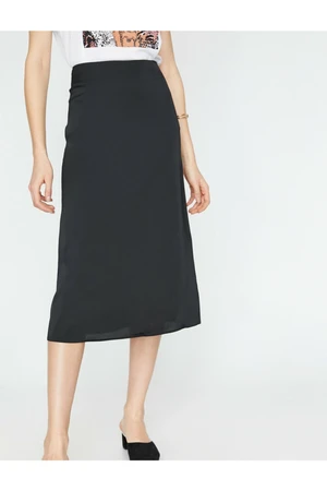 Koton Knee Straight Skirt