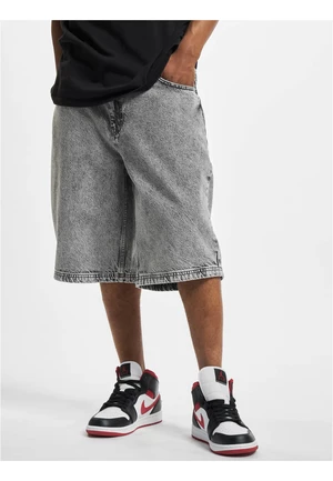 Thug Life Grow Grey Denim Shorts