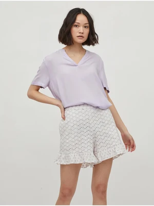 Light Purple Loose Blouse VILA Roma - Women