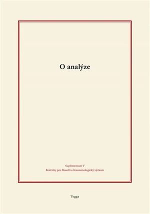 O analýze - Tomáš Holeček