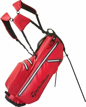 TaylorMade Flextech Waterproof Stand Bag Rojo Bolsa de golf