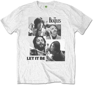 The Beatles Tricou Let it Be Unisex White S