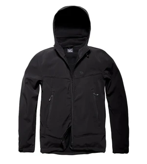 Bunda softshell Alford Vintage Industries® - čierna (Farba: Čierna, Veľkosť: M)