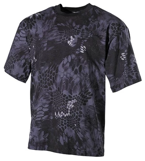 Bavlnené tričko US army MFH® s krátkym rukávom – Čierna (Farba: Čierna, Veľkosť: S)